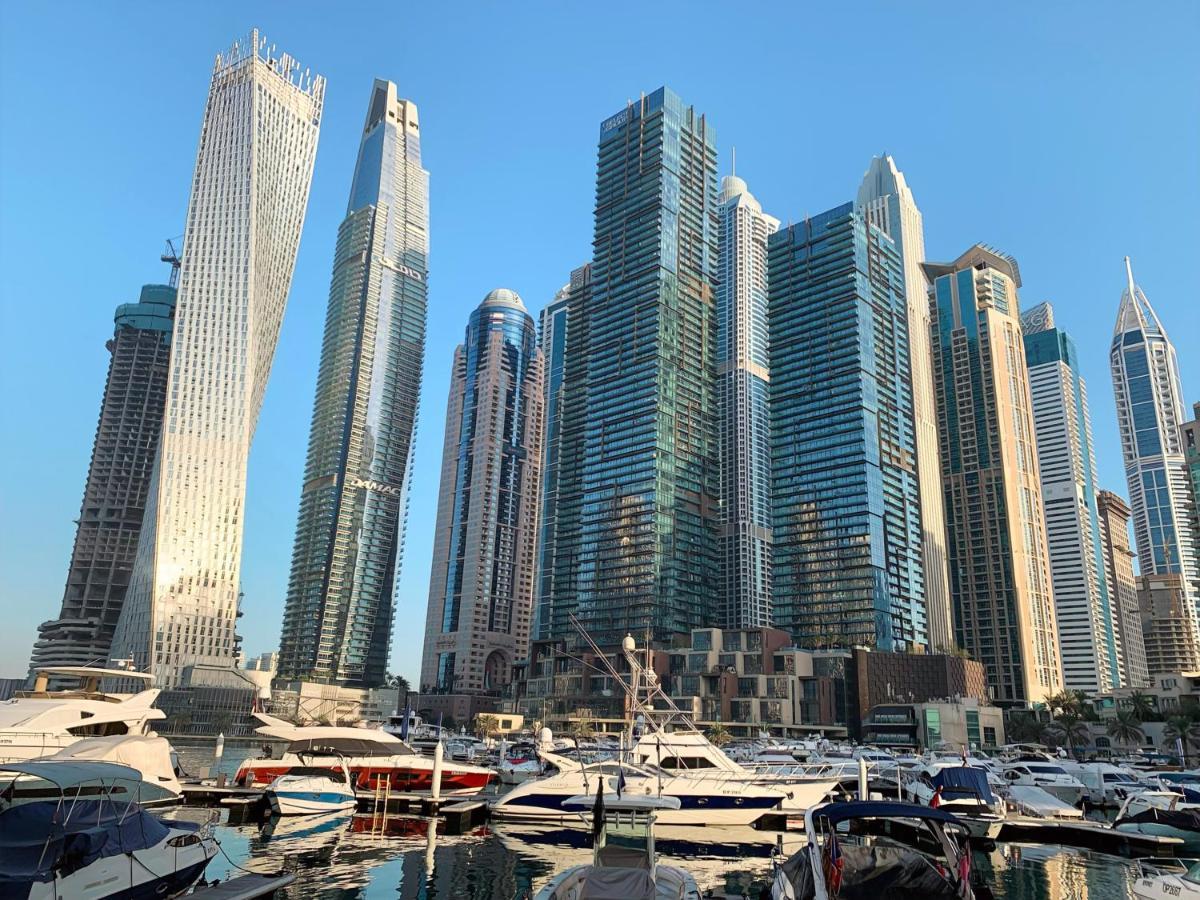 5 Star Serviced Apartment With Beach Access In The Heart Of Dubai Marina Free Welcome Gift Box Upon Arrival Exterior photo