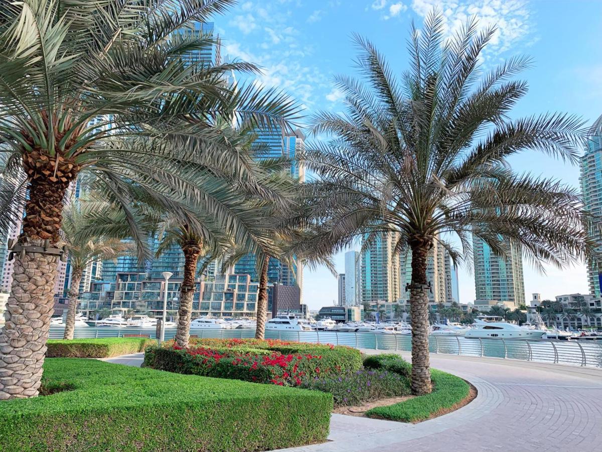 5 Star Serviced Apartment With Beach Access In The Heart Of Dubai Marina Free Welcome Gift Box Upon Arrival Exterior photo
