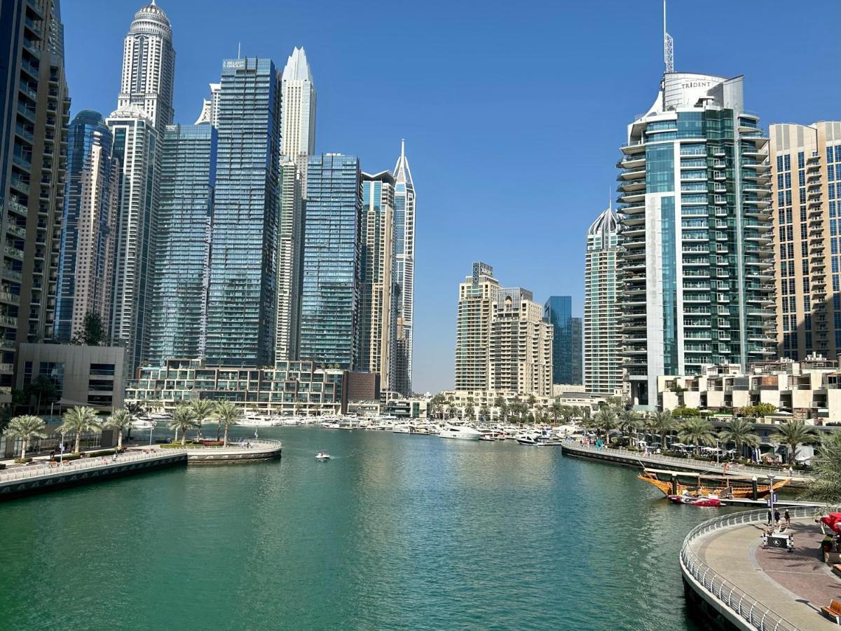 5 Star Serviced Apartment With Beach Access In The Heart Of Dubai Marina Free Welcome Gift Box Upon Arrival Exterior photo